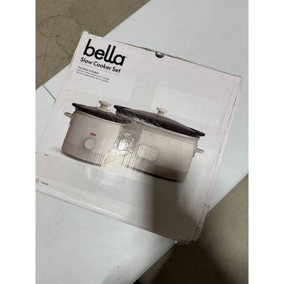 Bella 6-Quart Programmable Slow Cooker with Additional 2-quart Slow Cooker Set - Picture 7 of 7